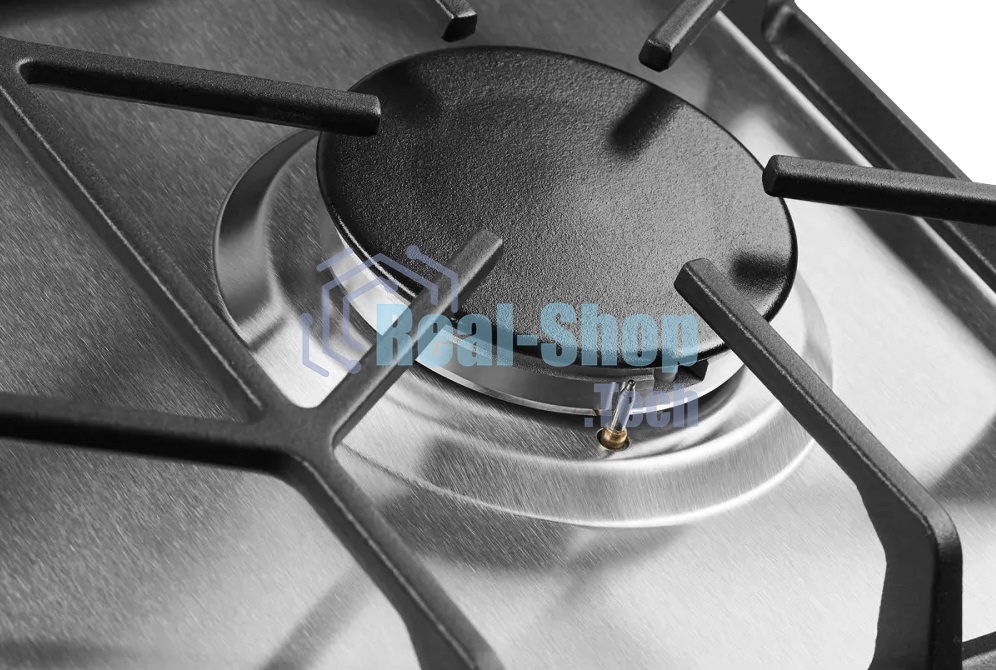 Встраиваемые газовые панели Kuppersberg FS 62 X, 4 конфорки, нерж. сталь