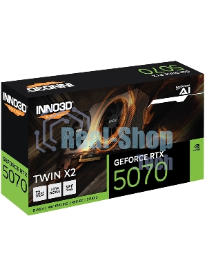 Видеокарта INNO3D RTX 5070 TWIN X2 12GB GDDR7 192bit 3xDP HDMI RTL