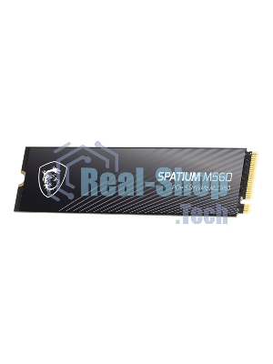 Накопитель SSD MSI M.2 2280 2Tb SPATIUM M560 Client SSD S78-440Q940-P83, PCIe Gen4x4 with NVMe, 3D TLC, R/W 4900/4400