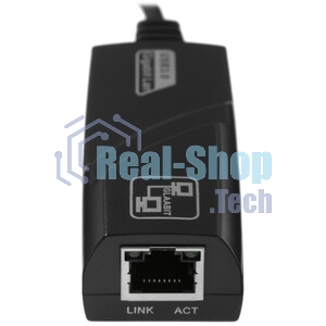 Кабель-адаптер ExeGate EXE-725C-45 (USB3.0 Type-C --> 1xRJ45 UTP 100Mbps/1000Mbps/2.5Gbps, Realtek Chipset RLT8156, корпус алюминиевый, серебристый)