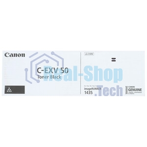 Картридж лазерный Canon C-EXV 50 Toner Black (9436B002), черный, 17600 стр при 6% (689g*1), для IR1435/1435i/1435iF