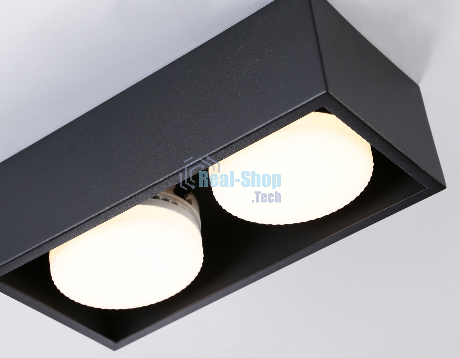 Светильник накладной TN70829/2 BK черный GX53/2 max 12W 200*100*60