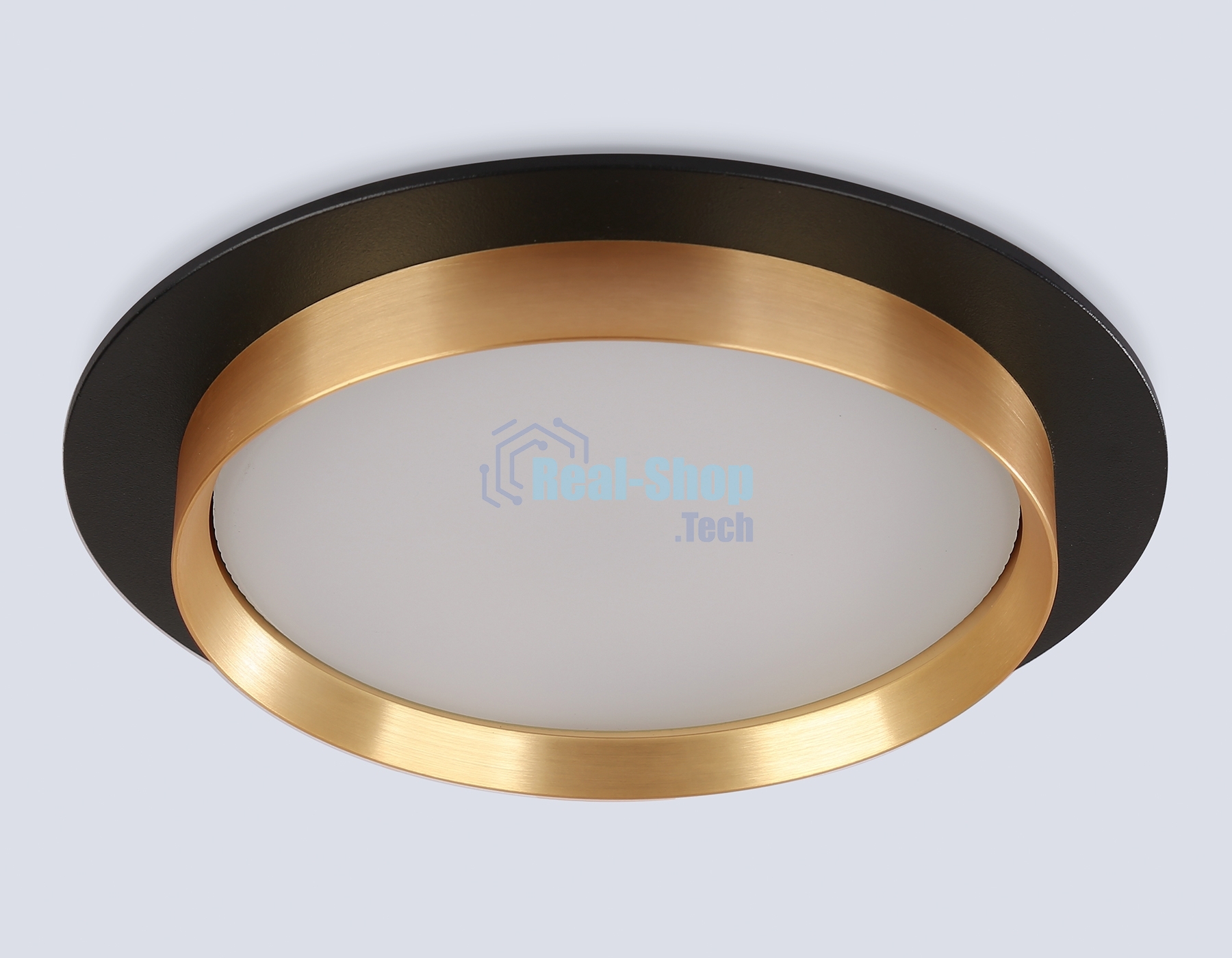 Светильник встраиваемый TU5020 BK/GD черный/золото IP20 GX70 D150*45