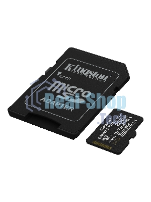 Флеш карта microSDXC 256Gb Kingston SDCS3/256Gb Canvas Select Plus + adapter