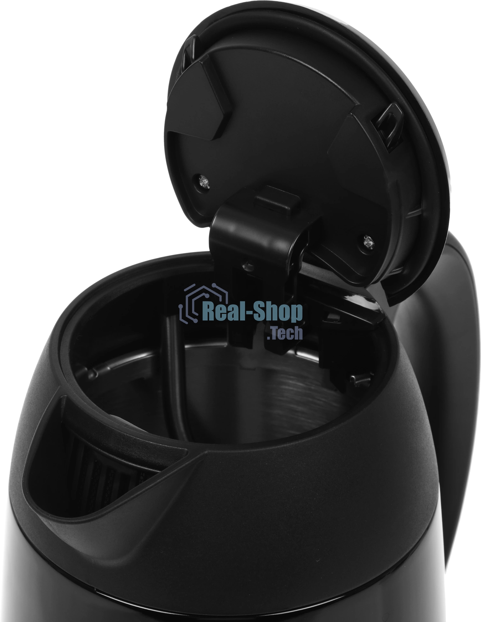 Чайник электрический Bosch TWK3P423 черный, 1.7 л, 2400 Вт, скрытый нагревательный элемент