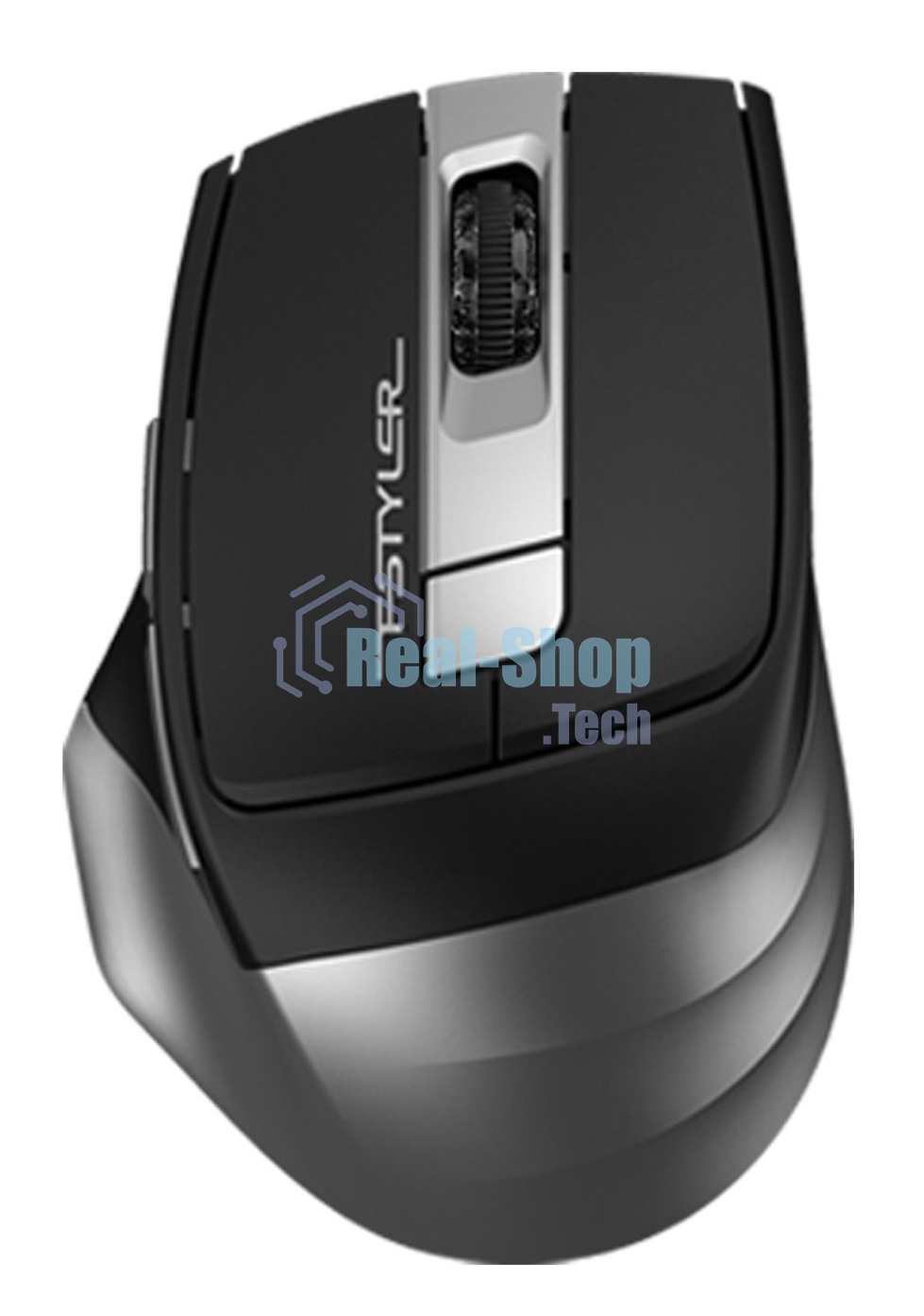 Мышь беспроводная A4Tech Fstyler FB35 серый, 2000 dpi, радиоканал, Bluetooth, USB, кнопки - 6