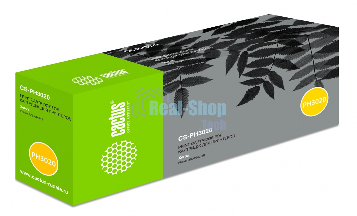 Картридж лазерный Cactus CS-PH3020 (тип 106R02773) черный (1500 стр.) для Xerox Phaser 3020/3020BI