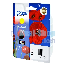 Картридж струйный Epson C13T17044A10 желтый (150 стр.) для Epson XP33/203/303