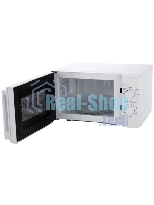 Микроволновая печь Midea MM720CY6-W белый, 20 л, 700 Вт, переключатели - поворотный механизм
