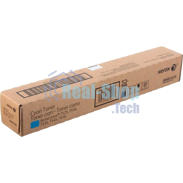 Картридж лазерный Xerox 006R01520 голубой для Xerox WC7545/7556 (15000 стр.)