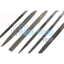 Набор Matrix надфилей, 160x4мм, 6 шт., обрезиненные рукоятки