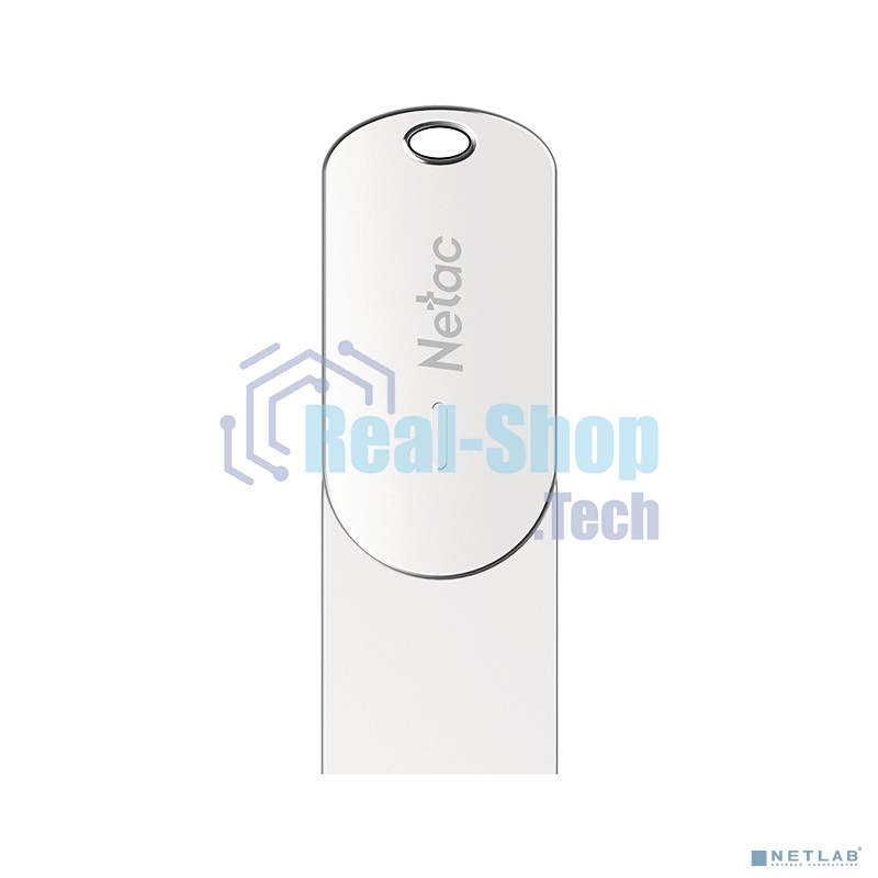 Флешка USB Netac U785 16Gb NT03U785C-016G-30PN, USB 3.0+TypeC, металлическая