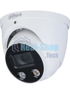 Камера видеонаблюдения IP Dahua DH-IPC-HDW3449HP-AS-PV-0360B-S5 3.6-3.6мм цв. корп.:белый/черный (DH-IPC-HDW3449HP-AS-PV-0360B)