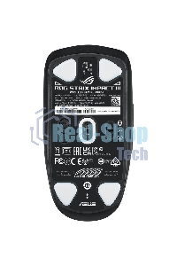 Мышь беспроводная ASUS ROG Strix Impact III Wireless черный, 36000 dpi, радиоканал, Bluetooth, USB, кнопки - 6