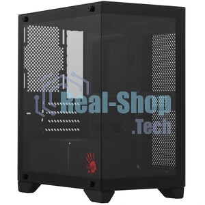 Компьютерный корпус Bloody BD-CC103 черный без БП mATX 7x120мм 1xUSB 2.0 1xUSB 3.0 audio bott PSU