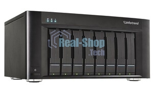 Платформа СХД Infortrend EonStor GSe Pro 200 5bay, High IOPS Solution, desktop cloud-integrated unified storage, including: Intel D1517, 2x4GB, 2x 10GbE SFP+, 2x 1GbE, 2x USB 3.1 Gen2, 2x USB 3.0, 2x host board slot(s), 1xPSU and 5x drive trays