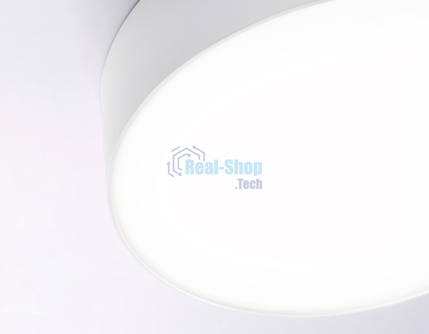Потолочный светодиодный светильник Ambrella light FV5516 WH белый LED 18W 4200K D160*58 (Без ПДУ)