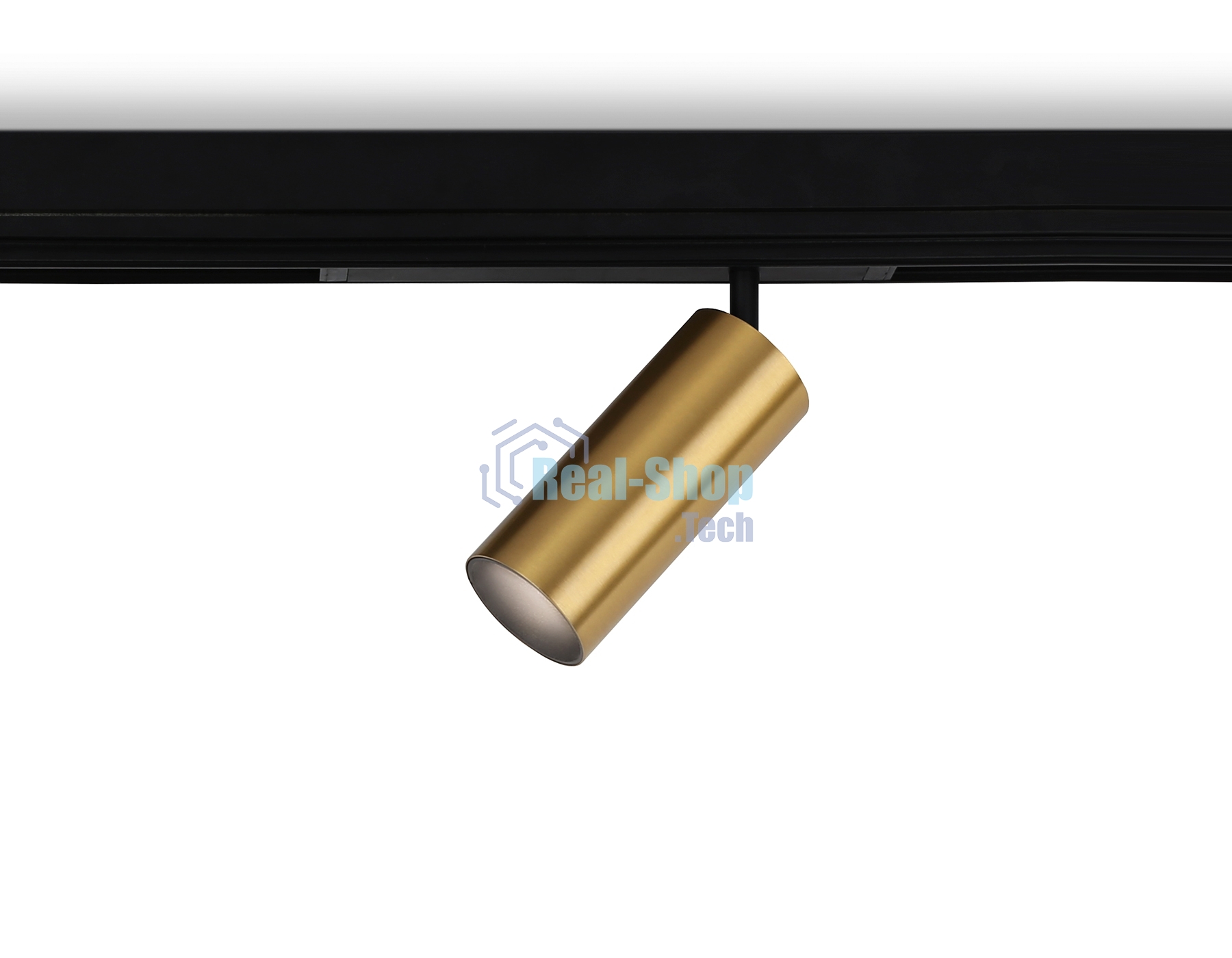Управляемый светодиодный светильник для шинопровода Magnetic Ambrella light GL1233 GD золото IP20 24W 3000K-6400K 220V 36° D65*140 (Без ПДУ)