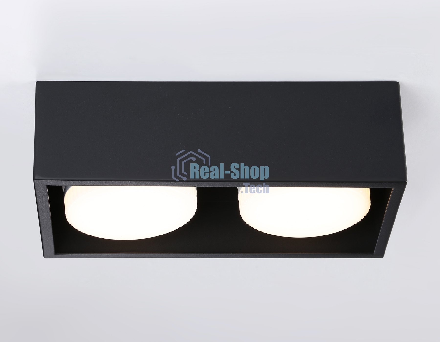 Светильник накладной TN70829/2 BK черный GX53/2 max 12W 200*100*60