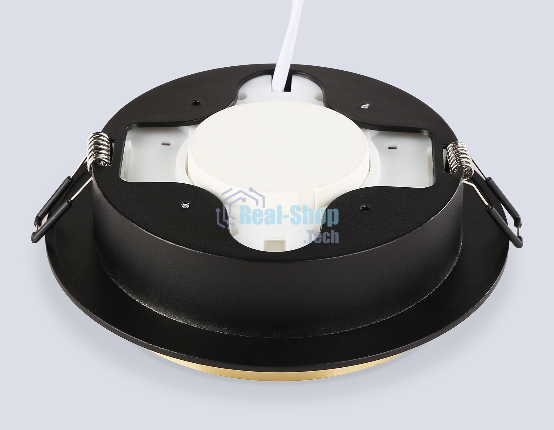 Светильник встраиваемый TU5020 BK/GD черный/золото IP20 GX70 D150*45