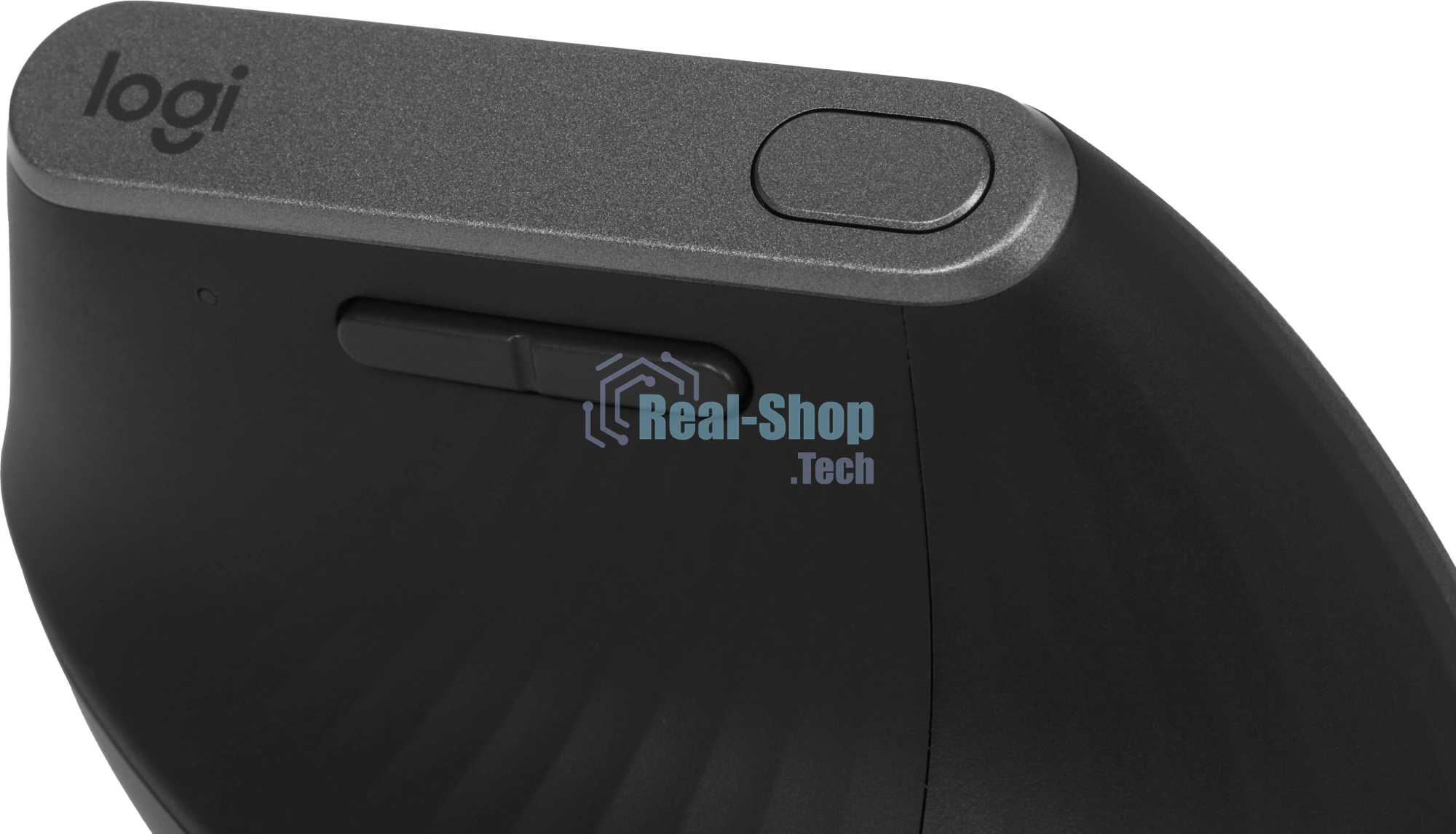 Мышь беспроводная Logitech MX Vertical черный, 4000 dpi, USB, Bluetooth/радиоканал, кнопки - 6