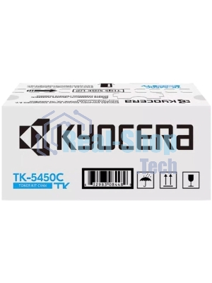 Тонер-картридж Kyocera TK-5450C 3000 стр. Cyan для PA2600cx/PA2600cwx/MA2600cwx/MA2600cwfx