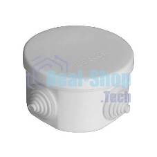 Коробка распр. ОП d75х45 4 выхода 4 гермоввода IP54 крышка защелкивающаяся сер. Epplast 240342