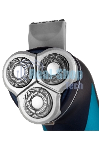 Электробритва роторная Starwind SSH 1525 реж.эл.:3 питан.:аккум. голубой/черный