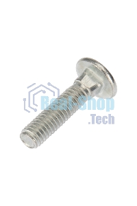 Болт мебельный Kranz DIN 603, 6х25, короб (50 шт./уп.)