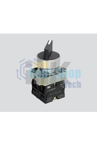 Переключатель LAY5-BD33 на 3 полож. черный I-O-II станд. ручка ИЭК BSW60-BD-3-K02