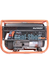 Электрогенератор бензиновый Patriot GRS 3800, 3 кВт, 62 дБ, 40 кг