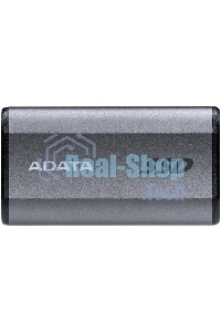 Внешний SSD ADATA Elite SE880, 1TB, USB 3.2 Gen 2x2 Type-C, R/W 2000/2000, серый