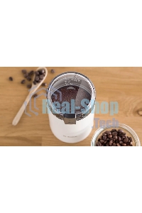 Кофемолка Bosch TSM6A011W 180Вт сист.помол.:ротац.нож вместим.:75гр белый