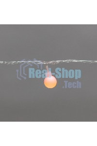 Гирлянда светодиодная Neon-night Шарики 5м, 20 LED, IP20, прозрачный провод, свечение мульти (RG/RB), мигание, 230В