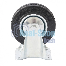 Колесо неповоротное Сибртех, диаметр 125 мм, крепление платформенное