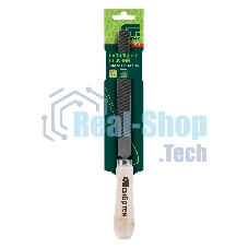 Напильник Сибртех, 150 мм, плоский, деревянная ручка