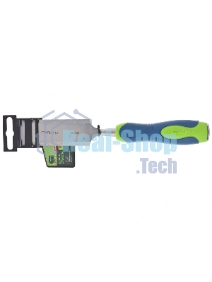 Долото-стамеска Сибртех, 38 мм, двухкомпонентная рукоятка