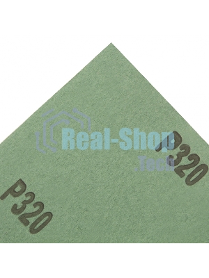 Шлифлист на бумажной основе Сибртех, P 320, 230 х 280 мм, 10 шт., влагостойкий