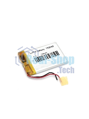 Аккумулятор Li-Pol (батарея) 2x30x40 мм 2pin 3.7V/120mAh