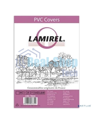 Обложки для переплета Lamirel LA-78680 A4 прозрачный (100шт)