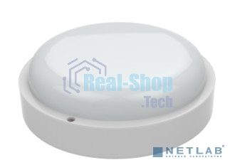 Светильник светодиодный Gauss IP65 D140x51 8W 700lm 6500K ЖКХ круглый 1/40