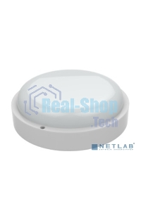 Светильник светодиодный Gauss IP65 D140x51 8W 700lm 6500K ЖКХ круглый 1/40