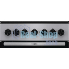 Плита электрическая Gorenje GEC5B41SG серый, конфорок 4 шт, духовка 62 л, 50 см x 85 см x 59.4 см