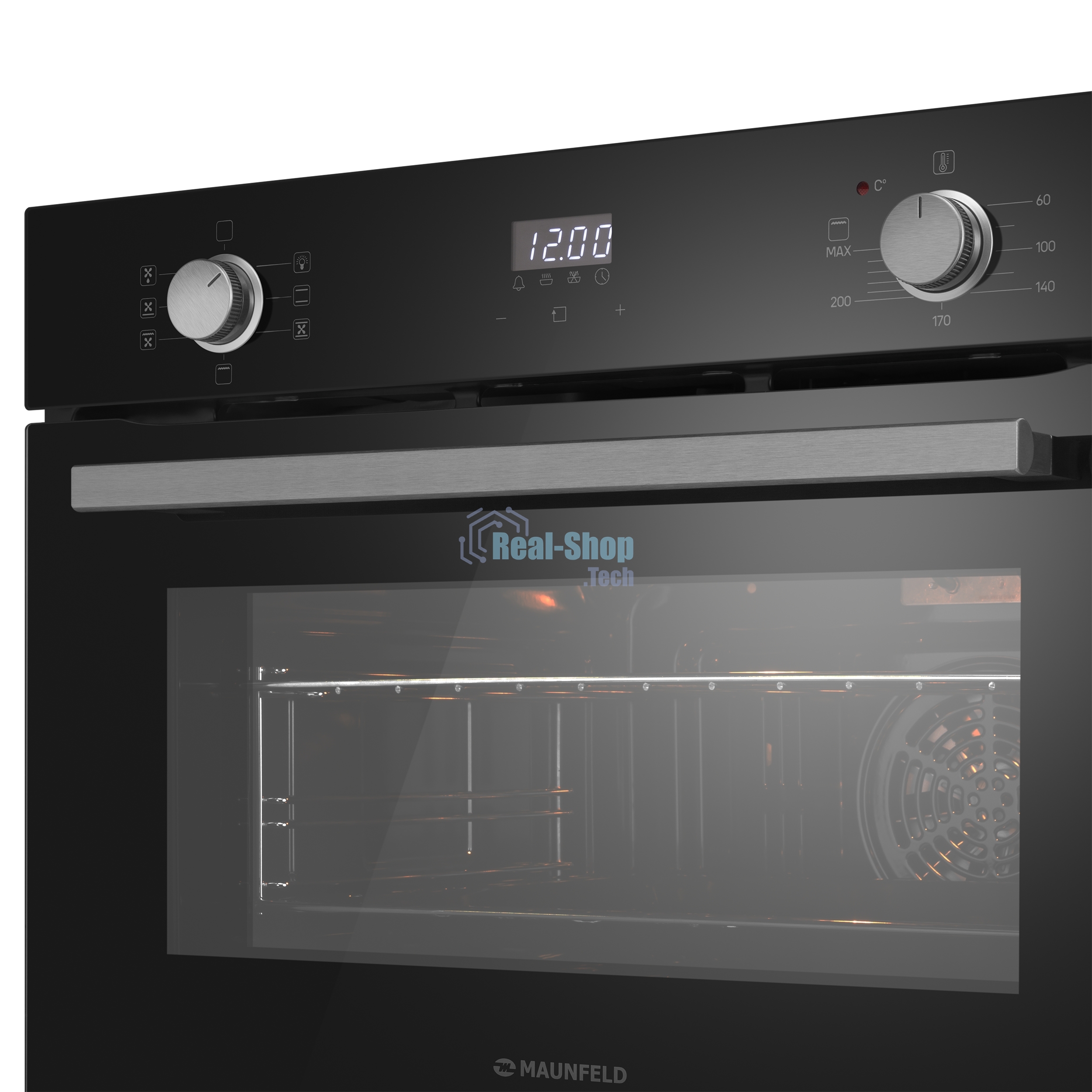 Шкаф духовой электрический Maunfeld AMCO537GB