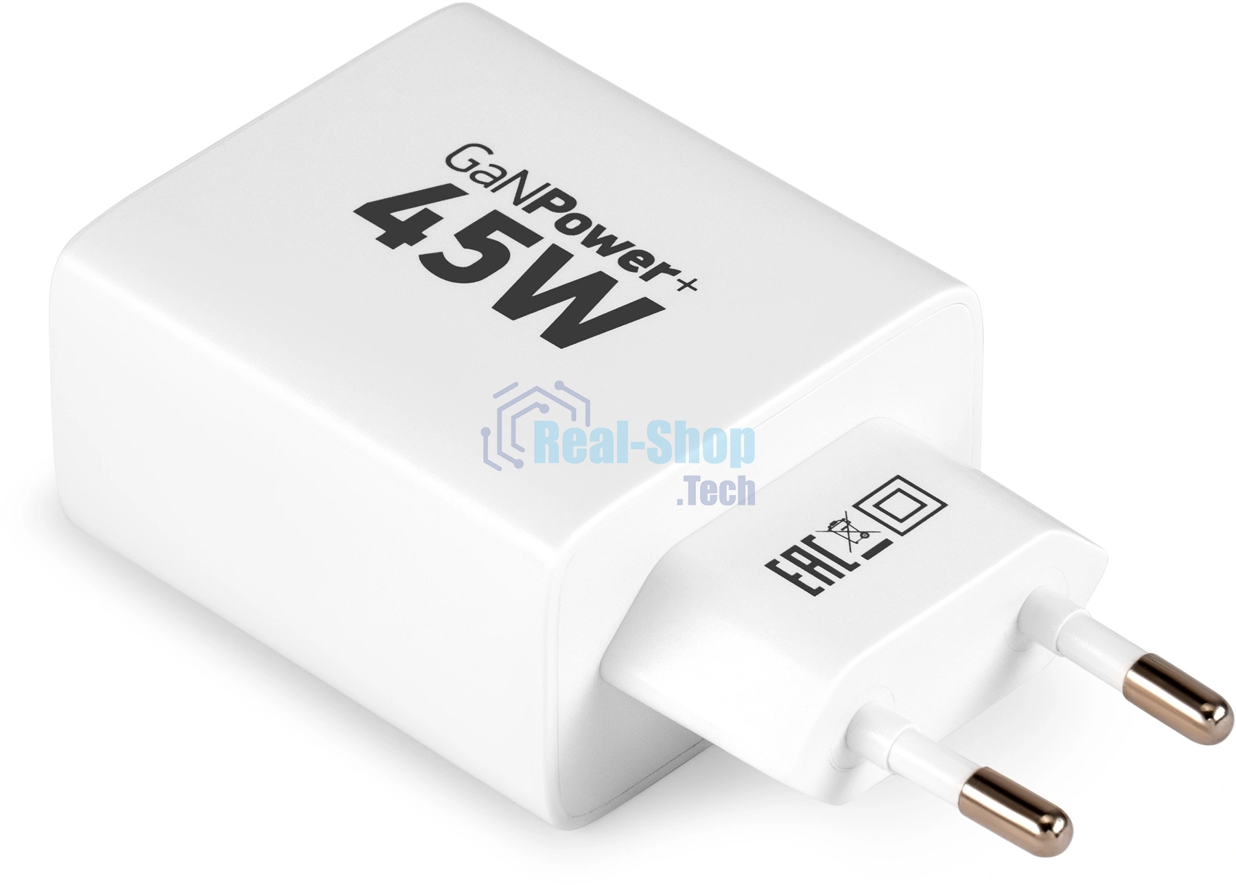Сетевое зарядное устройство Digma Pro DPW4A 45W 3A (PD+QC) USB-C/USB-A универсальное белый (DPW4A5GX11WH)