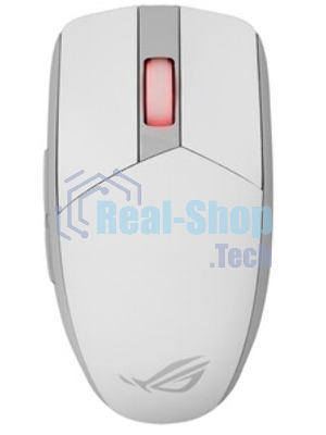 Мышь беспроводная ASUS ROG Strix Impact III белый, 36000 dpi, USB Type-A, радиоканал, Bluetooth, кнопки - 5