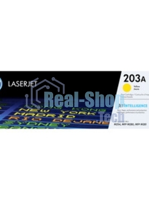 Картридж лазерный HP 203A CF542A (HP 203A) желтый для HP LaserJet M254/M280/M281 1300 страниц