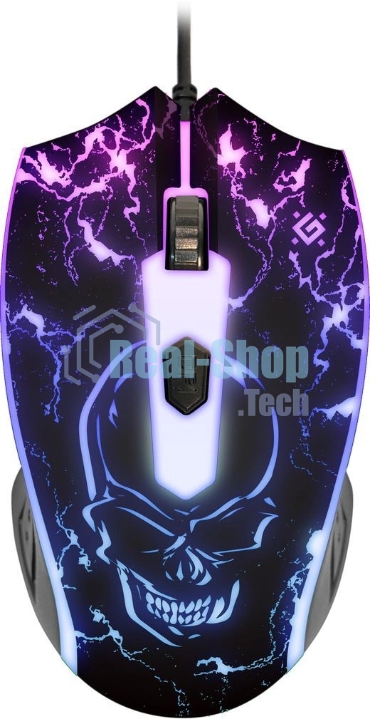 Комплект клавиатура+мышь Defender Aura MKP-117 проводной, USB, 2400 DPI, черный