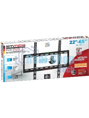 Кронштейн для телевизора Arm Media STEEL-3 new черный 22
