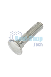 Болт мебельный Kranz DIN 603, 6х25, короб (50 шт./уп.)